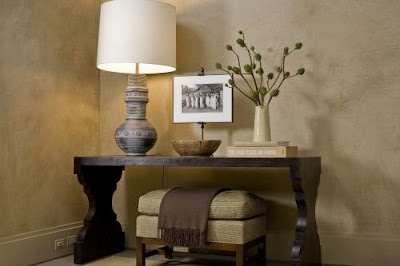 Designing Home: Do you know your design letters? console table, vignette, V line of design