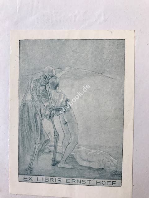 EX-LIBRIS ERNST HOFF Künstler-Monographien Murillo Knackfuß,Hermann 1899