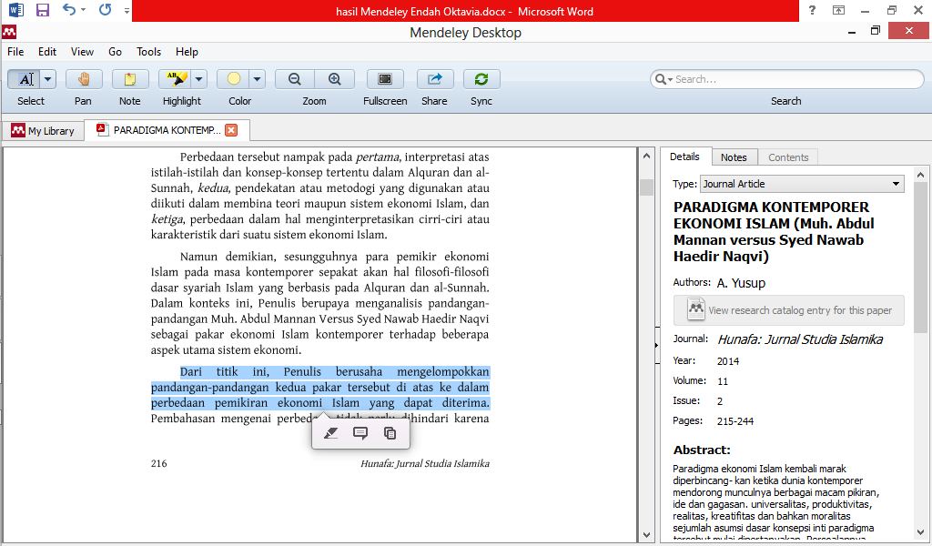 Beginner Membuat Daftar Pustaka Otomatis Dengan Menggunakan
