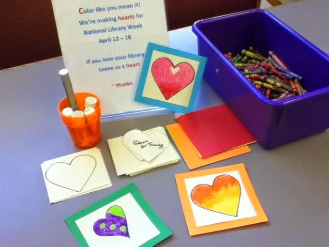 Piper Loves the Library National Library Week kids craft!