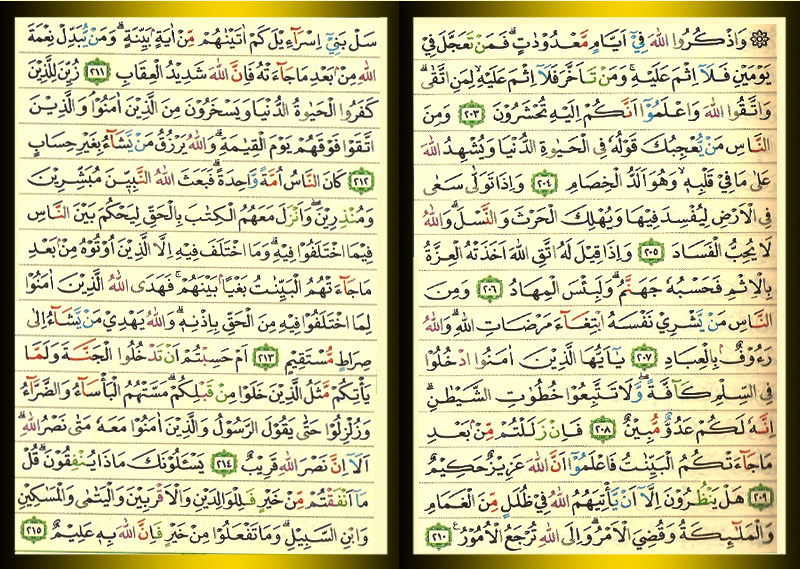 .: Surah Al-Baqarah Ayat 203-215