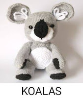 PATRONES KOALAS AMIGURUMI