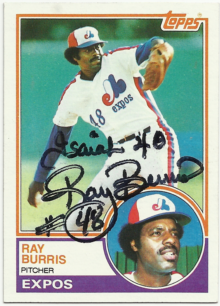 The Angels, In Order Bible Card Sunday Ray Burris