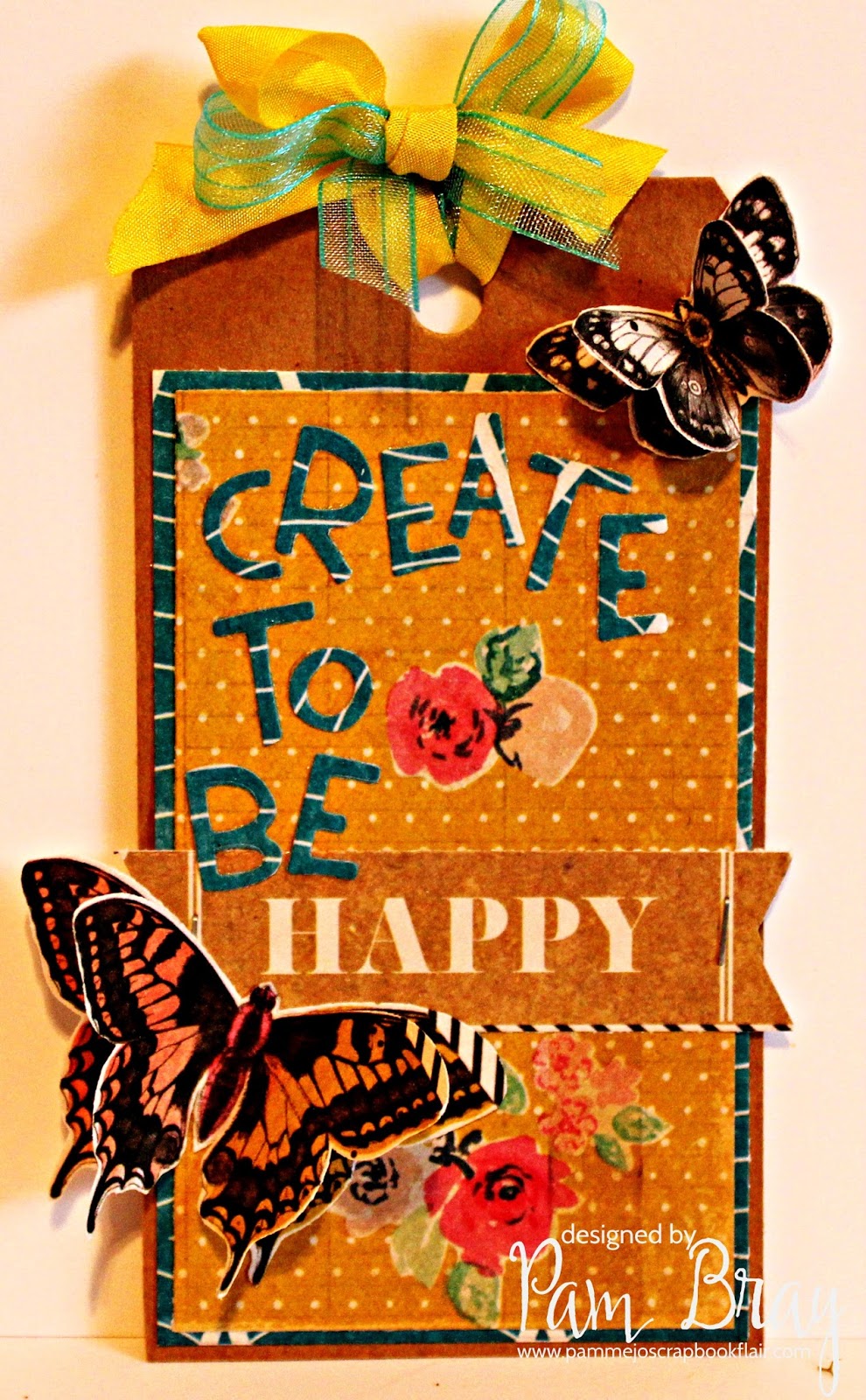 Pam Bray Designs A Girl With Flair Why Do I Create Tags With