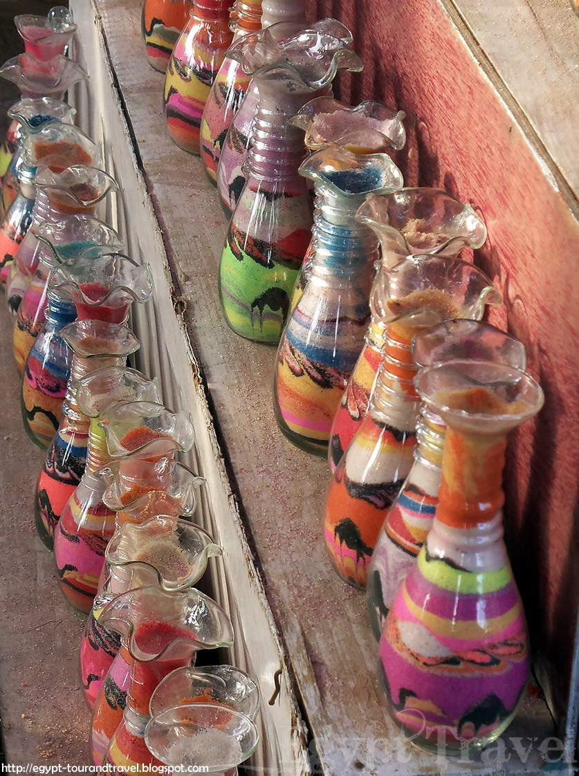 Sand in a bottle Egyptian Sand Art The Globe Trotter