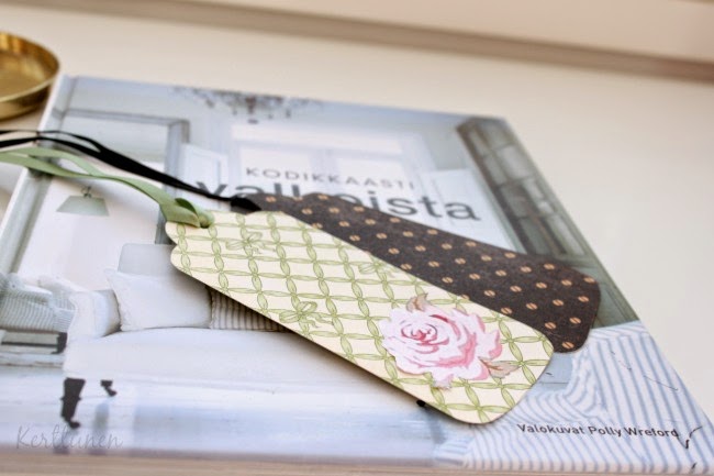 Kerttunen: kirjanmerkki -askartelu KERTTUNEN: KIRJANMERKKI -ASKARTELU