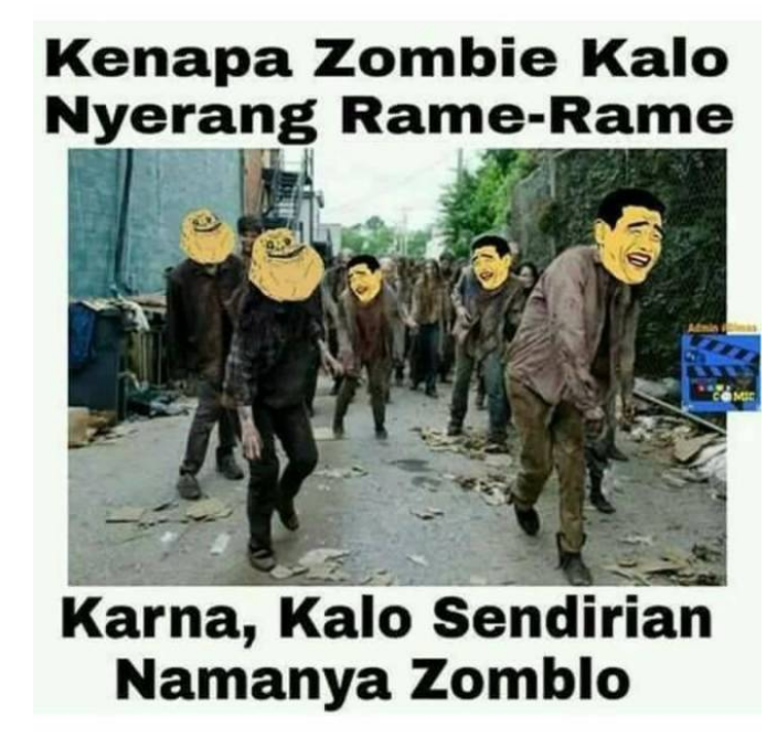Drie Sterren Alasan Kocak Kenapa Zombie Selalu Datang Berkelompok
