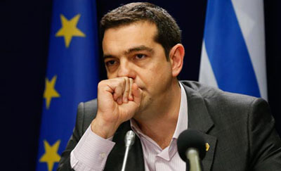 GREECE PM TSIPRAS LICKS HIS WOUND??