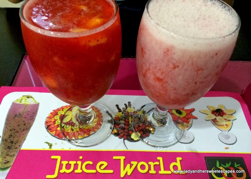 Juicing Up at Juice World Lady & her Sweet Escapes