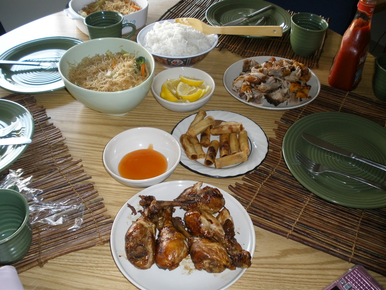 Hungry Panda First homemade Filipino dinner