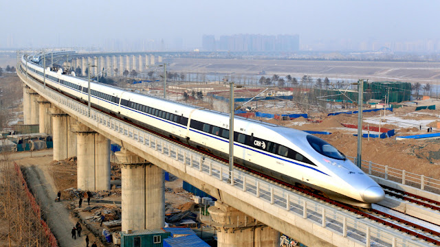 High-speed-train-rail-China