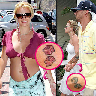 celebrities tattoo britney spears pic 5