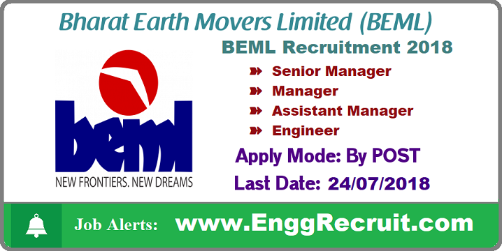 www.EnggRecruit.com BEML Recruitment 2018