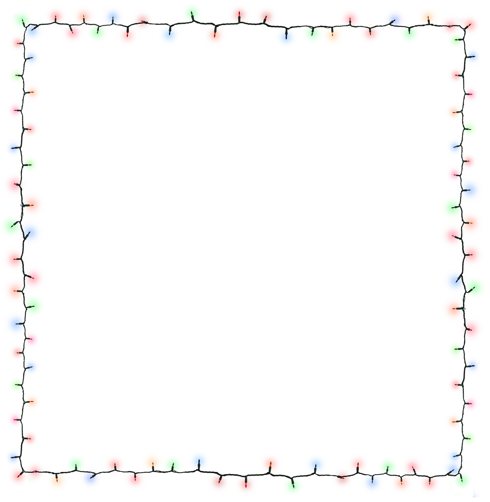 The Treasure Chest Christmas lights and light frames