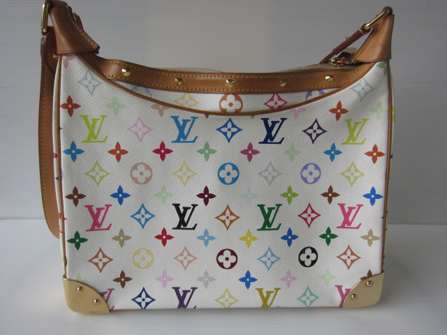 Satchi: Quick Sale: Louis Vuitton Multi Color White Monogram Canvas Boulogne