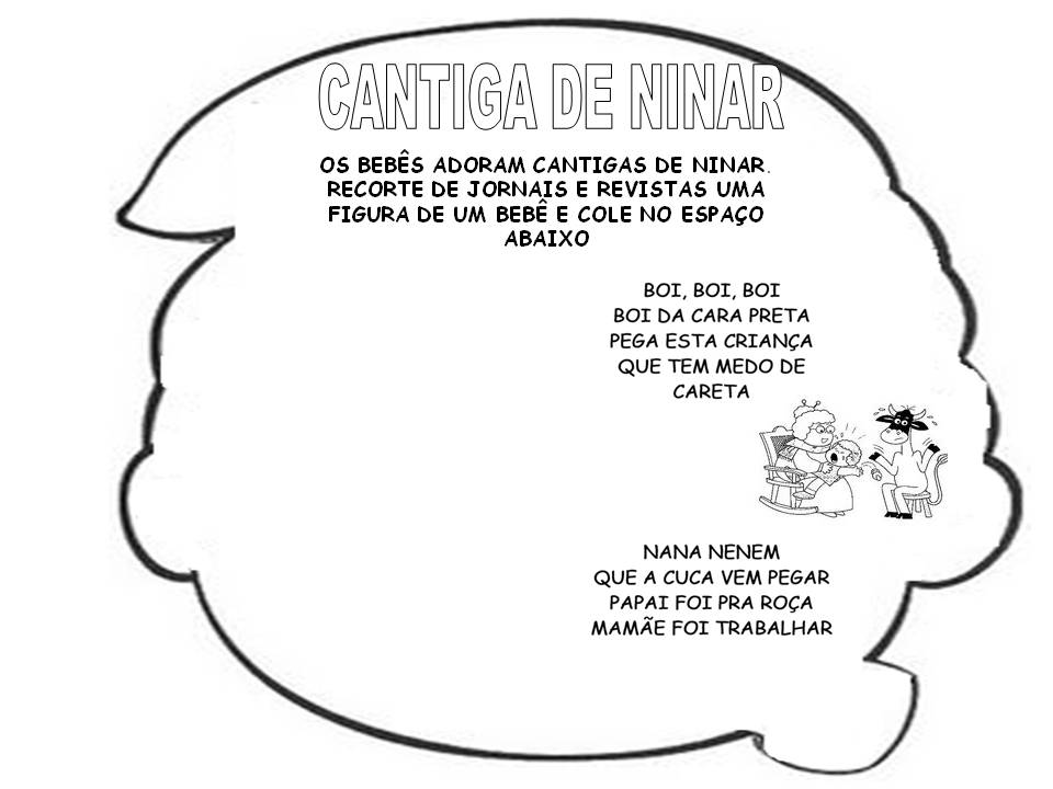 Cantiga De Ninar Boi Da Cara Preta Livrinho De Atividades Do Folclore Danieducar Livros De Atividades Atividades De Folclore Folclore