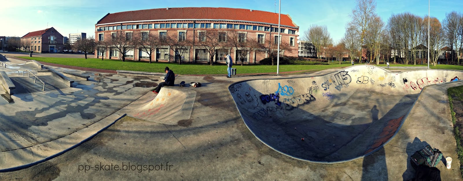 Skatepark Douai panoramique