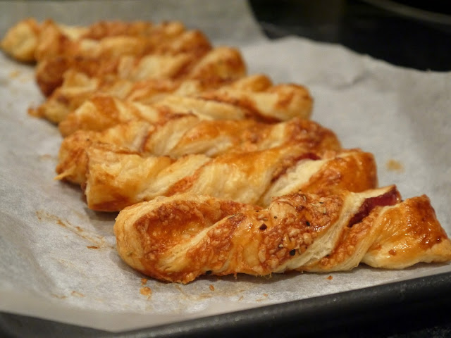 Herby Parma Ham Cheese Twists The Betty Stamp Recipe