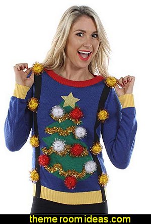 Tacky Christmas Sweater-Christmas Tree Sweater with Suspenders Fashion style clothing - cute designs -ugly sweaters - Christmas ugly sweaters - decorate yourself - womens ugly sweaters - ugly mens sweaters - embellished ugly sweaters - fun sweaters - novelty sweaters - Christmas party sweaters - quirky party sweaters - Tacky Christmas Sweater-Christmas Tree Sweater with Suspenders ugly sweaters - Christmas ugly sweaters - decorate yourself - womens ugly sweaters - ugly mens sweaters - embellished ugly sweaters - fun sweaters - novelty sweaters - Christmas party sweaters - quirky party sweaters -