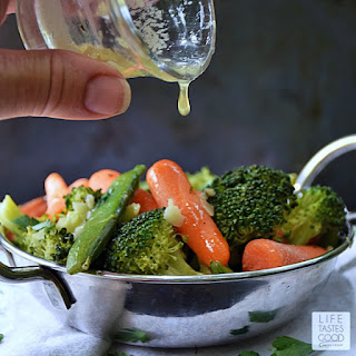 Steamed Vegetables with Garlic Butter | by Life Tastes Good