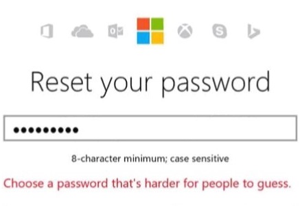 防堵笨密碼！微軟強制用戶換掉低強度密碼