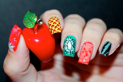 Tutti Frutti Nail Art