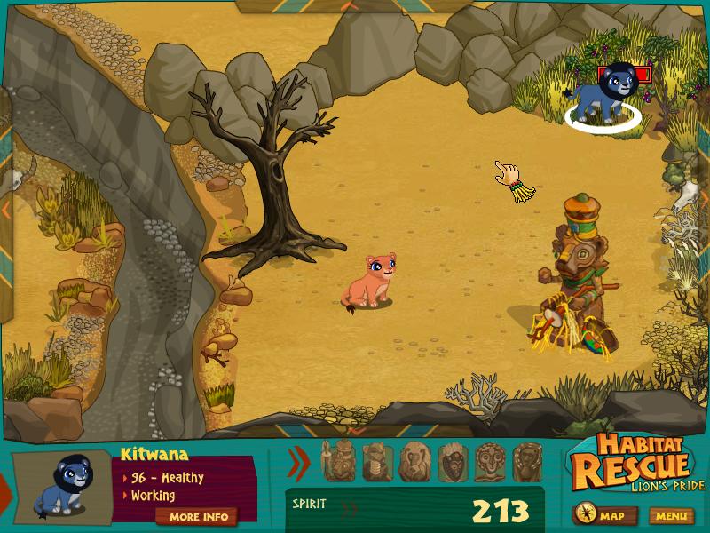 Games by Hiryuu PC Habitat Rescue Lion's Pride