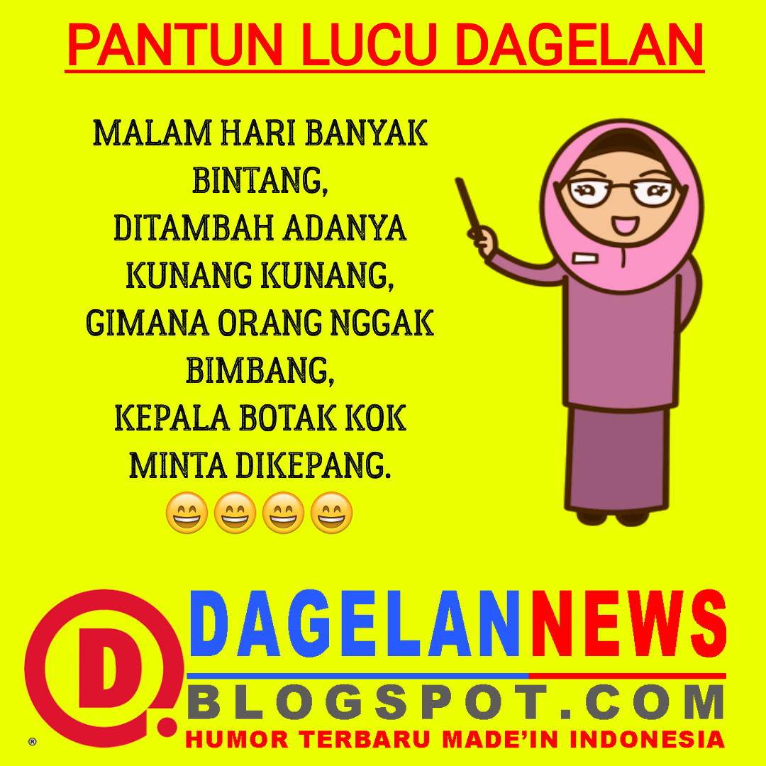 Pantun Orang Botak Kata Kata Cinta