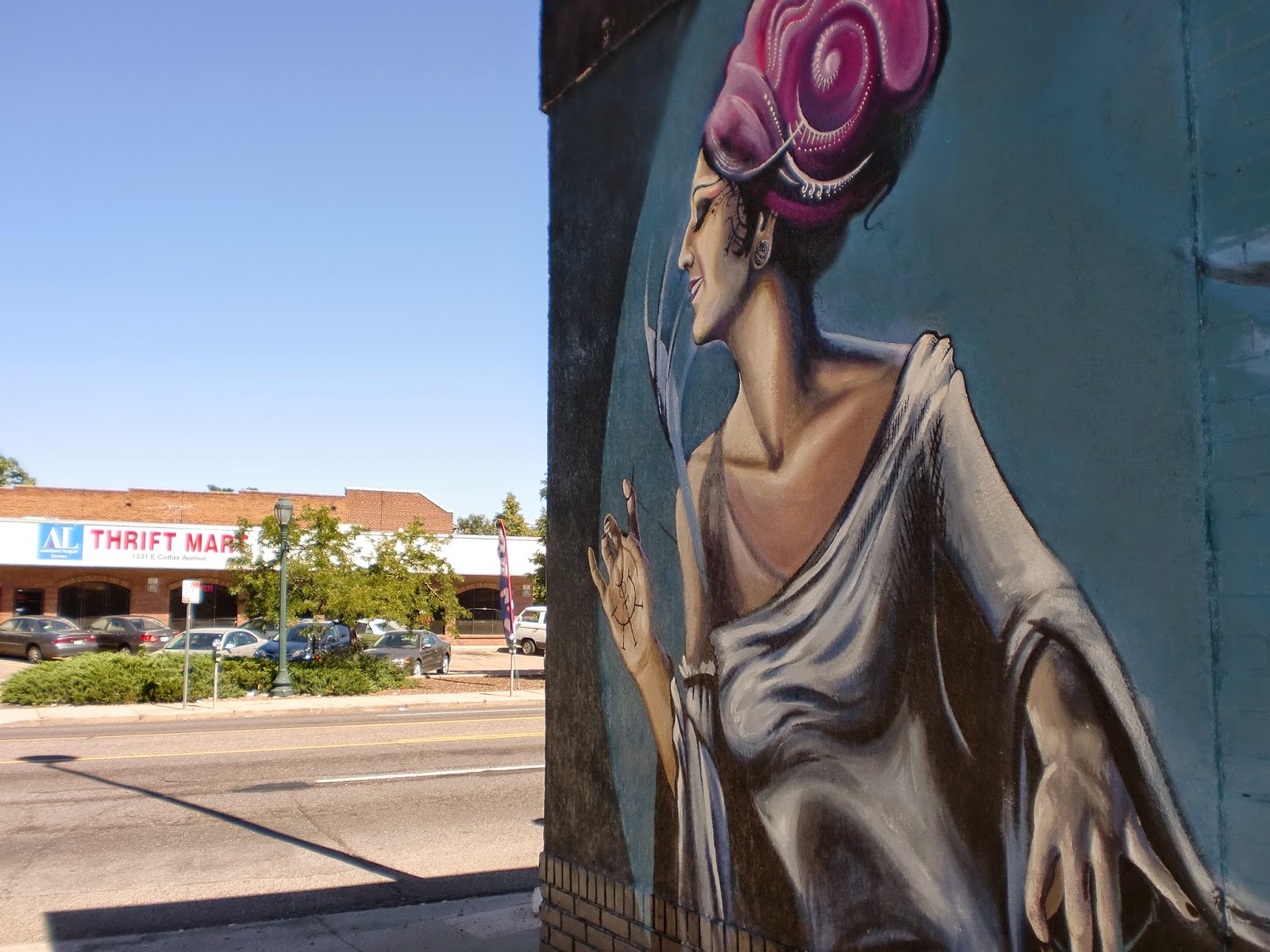 Colfax Avenue New Mural at Bound by Design