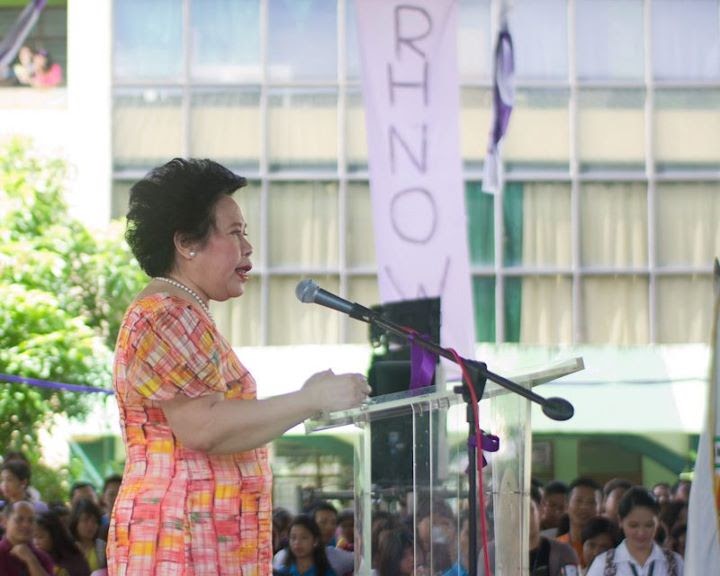 Sen. Miriam Defensor-Santiago shares funny pick-up lines 