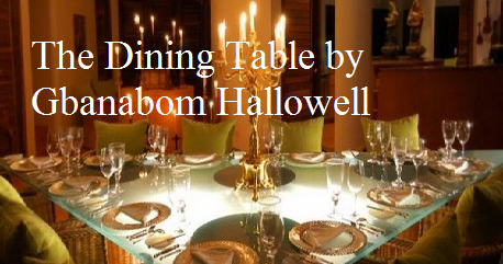 “The Dining Table” by Elvan Gbanabom Hallowell | classnotes.ng