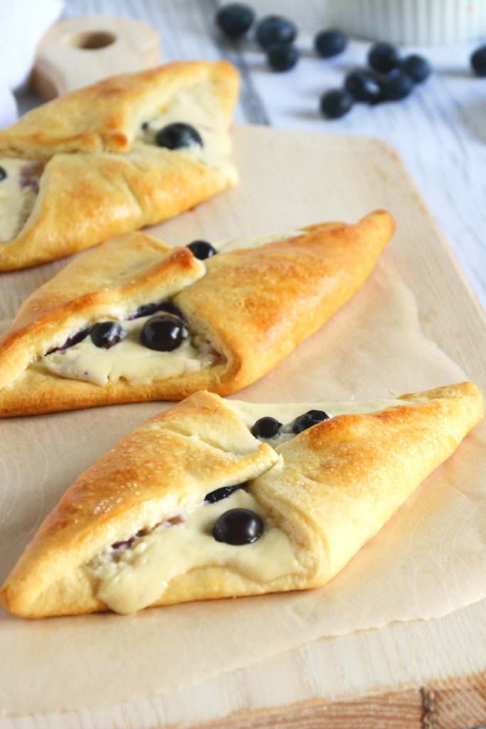 Blueberry & Honey Cream Croissants Recipes
