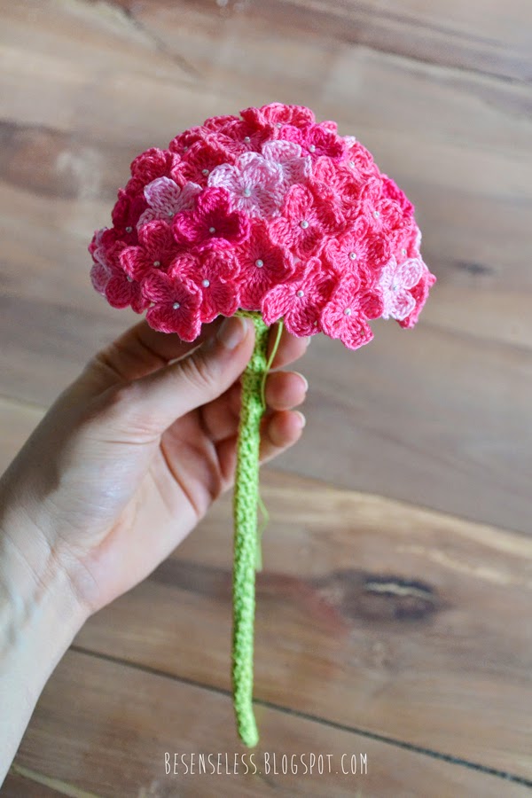 Goede Annemarie's Haakblog: Crochet Hydrangea PS-73