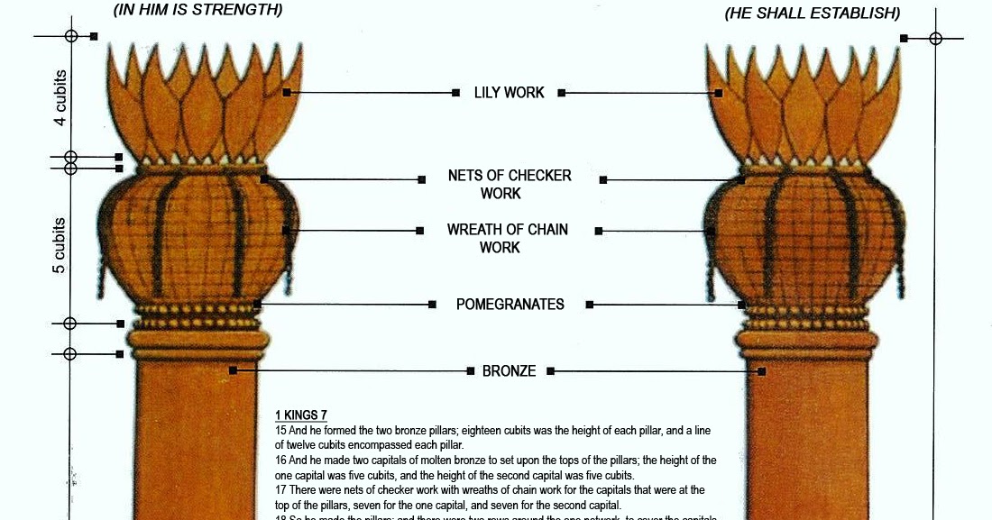 Scripture for Today 1 Kings 71322 pomegranates