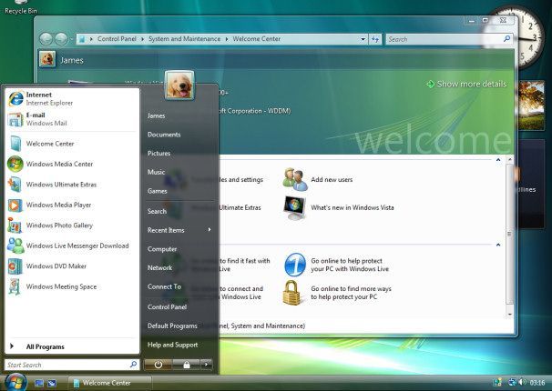 Relembre as principais versões do Windows: Windows Vista (2007)
