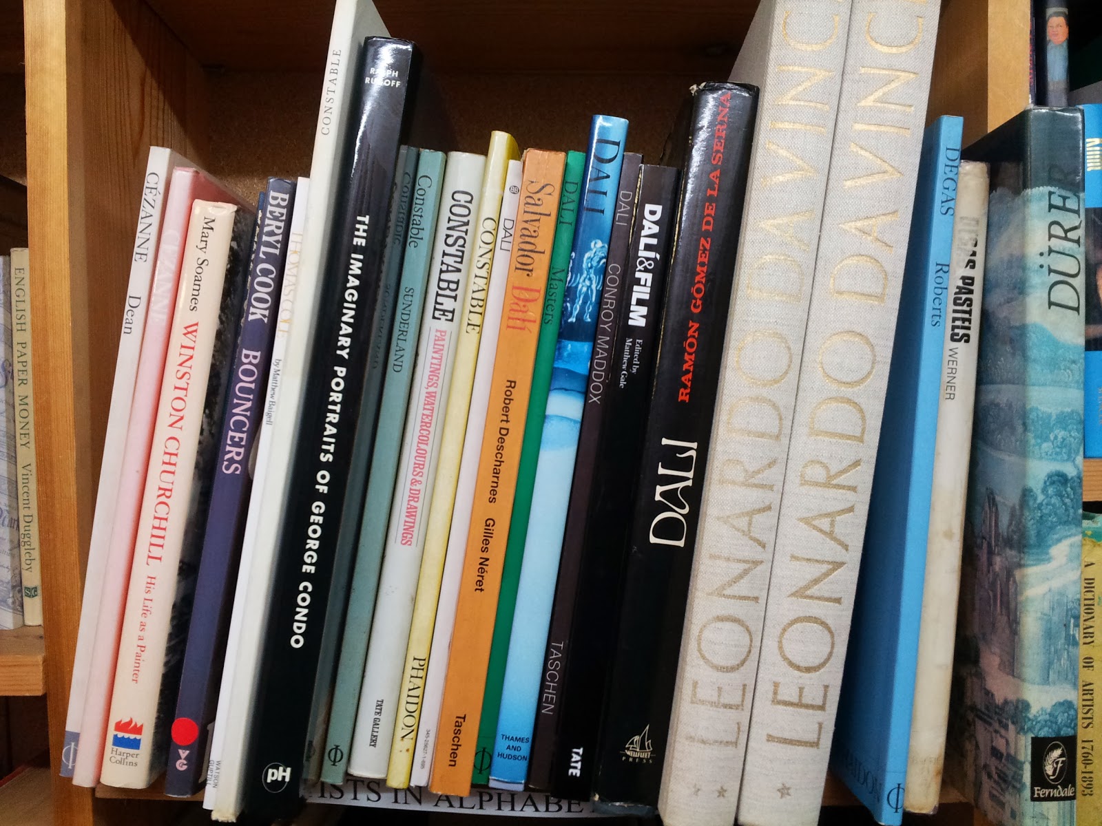 The art of secondhand art book buying and selling