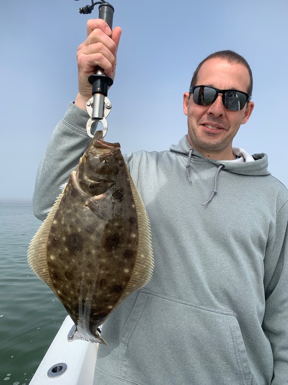 Jersey Cape Guide Service The Back Bay flounder bite is good.