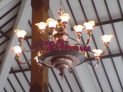 Lampu Robyong Tembaga Kuningan Lampu Robyong Tembaga Kuningan