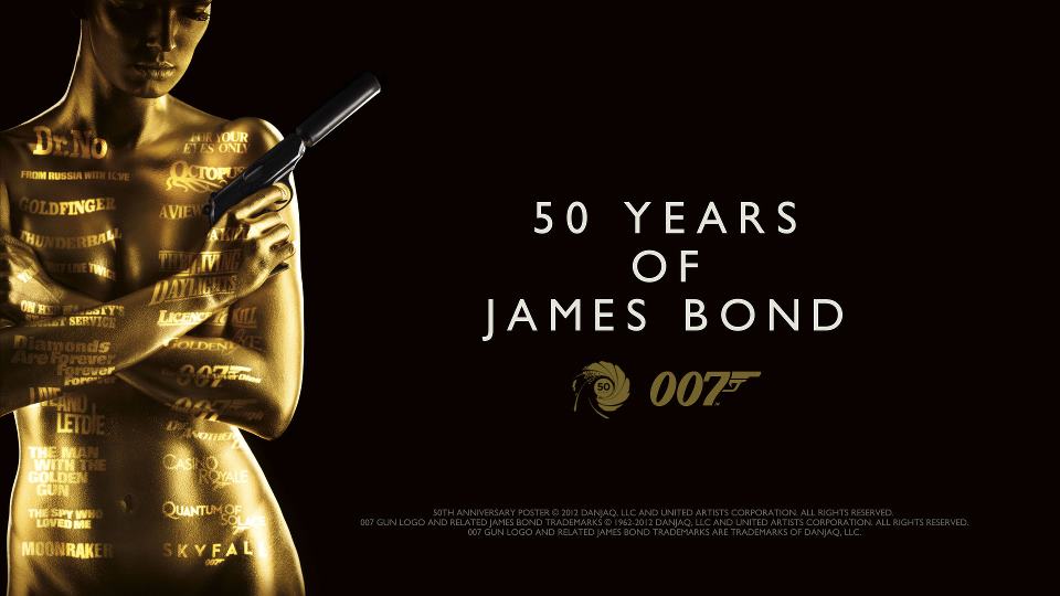 The Book Bond THE OFFICIAL JAMES BOND 50TH ANNIVERSARY POSTER