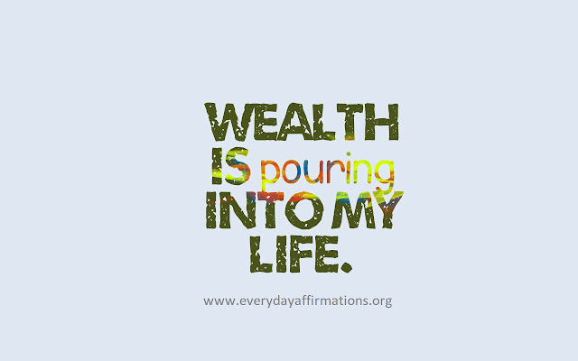 Daily Affirmations, Affirmations for Wealth