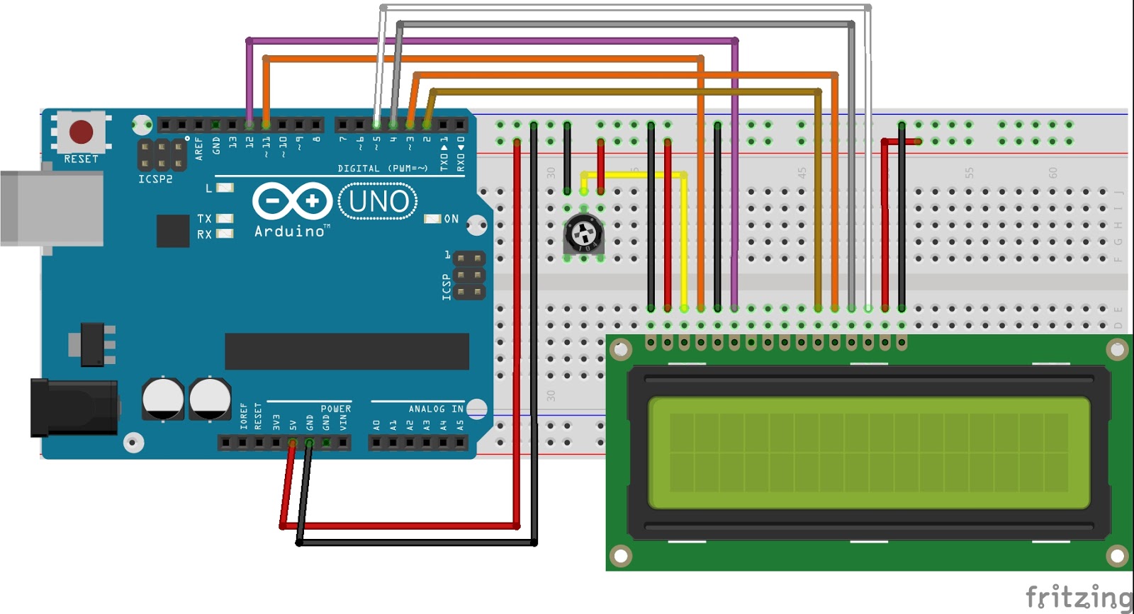 Interfacing 16X2 LCD Display with Arduino