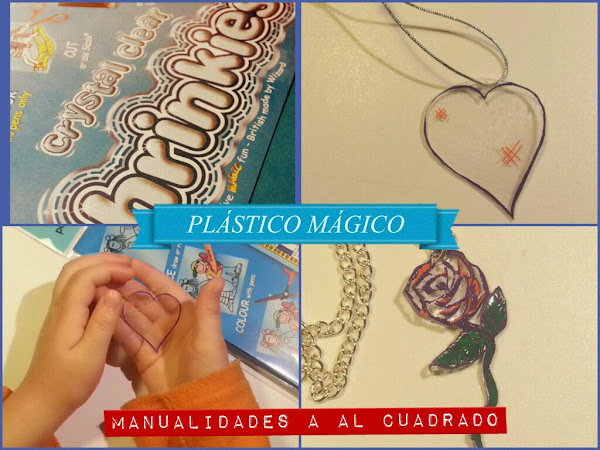 Manualidades con plástico mágico ¡Una delicia! - Blog material