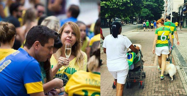 Resultado de imagem para classe média nas manifestações contra Dilma