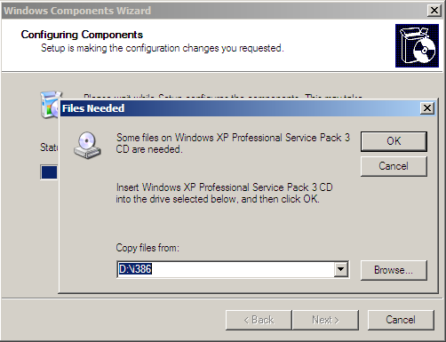 service package up iis