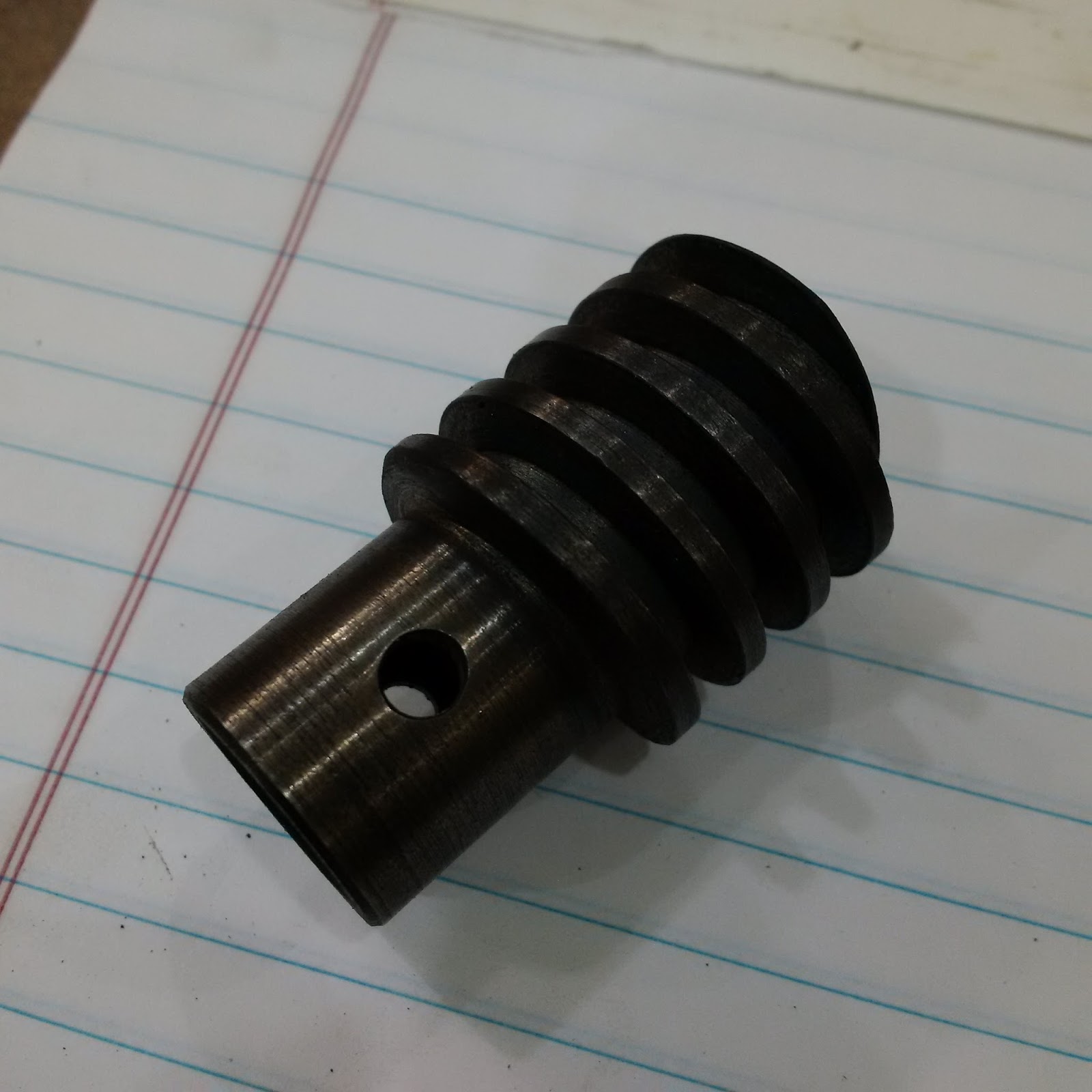 Another Day Another Project Worm And Worm Gear For My Metal Bandsaw