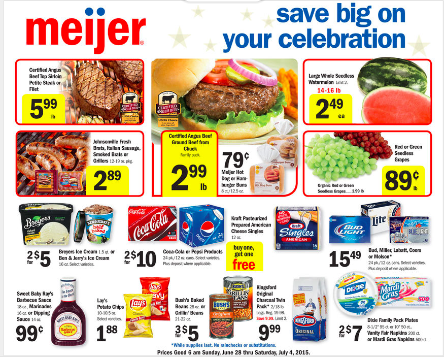 Meijer Ad Preview Starting 6 28 A Single Coupon