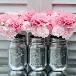 Metallic Mason Jars Metallic Mason Jars