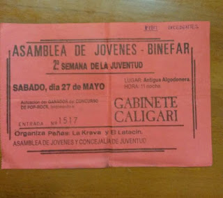 Entradas de conciertos en Binéfar