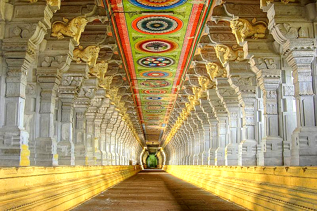 Ramanathaswamy temple pillars