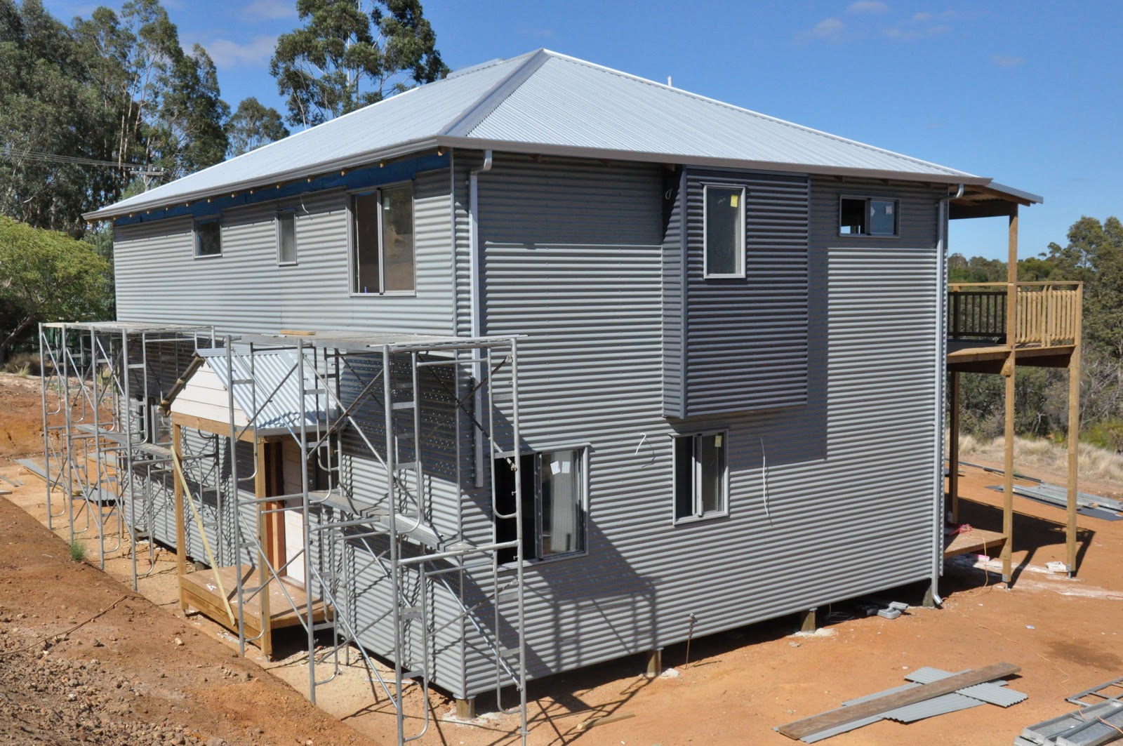 Our Perth Hills Pole Home